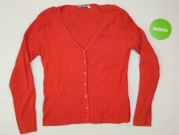 sweter z dekoltem v: Kardigan damski, rozmiar XL — 2