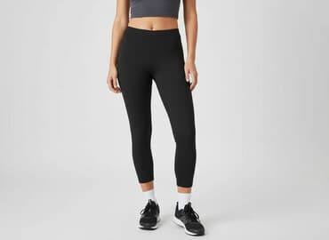 legginsy bawełniane krótkie damskie: Legginsy Sportowe damskie, rozmiar S — 1