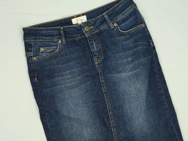 spódniczka dżinsowe z wysokim stanem: Linea, Spódnica damska, rozmiar M — 1