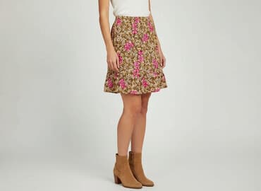 spódnice czekoladowa: Spódnica damska, rozmiar S — 1