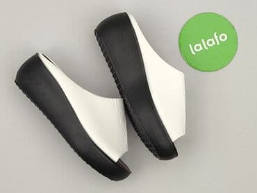 białe koturny sandały ccc: Klapki damskie, rozmiar 39 — 2