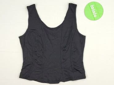 czarne t shirty i marynarka: Top damski, rozmiar S — 2