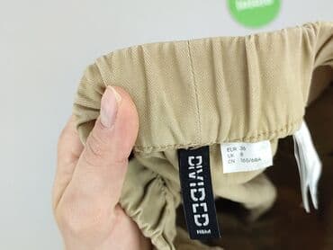 woskowane legginsy z wysokim stanem zara: H&M, Cargo for women, size S (EU 36) — 4