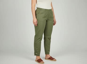 chinosy damskie reserved: Reserved, Spodnie materiałowe damskie, rozmiar XL — 6