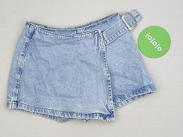 biale pantofle: Denim, Szorty damskie, rozmiar 2XS — 2