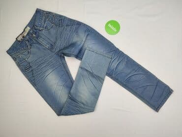 spodnie plus size wysoki stan: Jeansy dla mężczyzn — 2