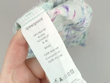 plisowane zielone spódnice: Greenpoint, Bluzka damska, XL — 4