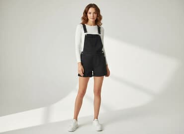 spódnice ogrodniczki damskie: Ogrodniczki damskie, rozmiar M — 7