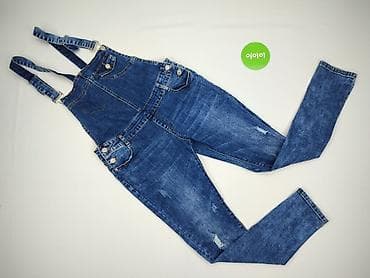 crocs c 8: Denim, Ogrodniczki damskie, rozmiar S — 2