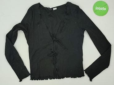 sweter dekolt serce: H&M Divided, Kardigan damski, rozmiar S — 2