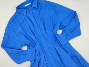 niebieska sukienka z długim rękawem: Sinsay, Women`s dress, size XL — 2
