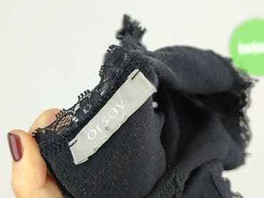 bluzki czarne krótki rękaw: Orsay, Bluzka damska, rozmiar S — 4