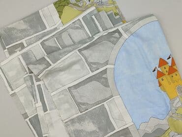 Zasłona dziecięca z motywem zamku Komplet - 2 sztuki - Materiał