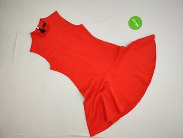 czerwona obcisła sukienka h m: H&M, Sukienka damska, rozmiar S — 2