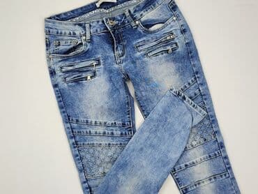 jeansy woskowane damskie: Jeans for women, size M — 1