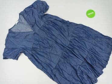 sukienki dżinsowe damskie duże rozmiary: Sukienka damska, rozmiar 2XL — 2