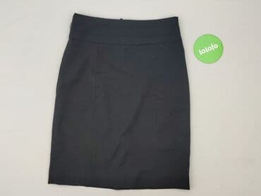 spódnice midi plisowane czarne: H&M, Spódnica damska, M — 11