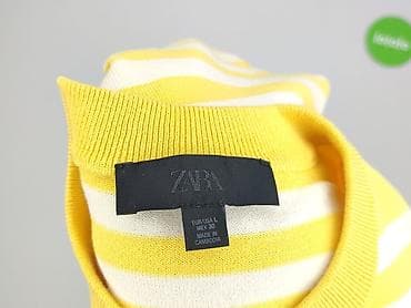 pull and bear sweter w paski: Zara, Kardigan damski, rozmiar L — 6