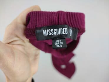 legginsy zamszowe push up: Missguided, Spodnie materiałowe damskie, rozmiar S — 4