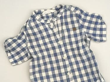 guess sukienki letnie: Shirt 1.5-2 years, condition - Perfect, pattern - Cell, color - Light blue — 1