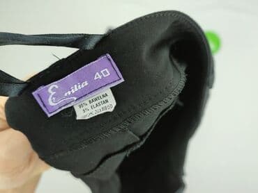 spodnie czarne materiałowe damskie: Spodnie materiałowe damskie, rozmiar M — 4