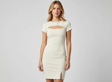 kamizelka damska krótka h m: H&M, Sukienka damska, rozmiar M — 6