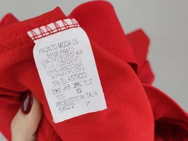 czerwone rajstopy calzedonia: Spodnie materiałowe damskie, rozmiar S — 5