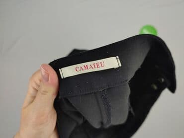 kozaki na koturnie ccc czarne: CAMAIEU, Spodnie materiałowe damskie, M — 4