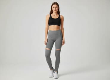 legginsy champion damskie: Yups, Legginsy Sportowe damskie, rozmiar S — 6