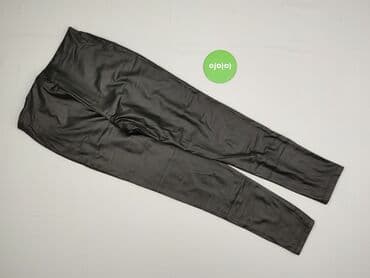 koszula damska z eko skóry: Leggings Eco-leather for women, size L — 3