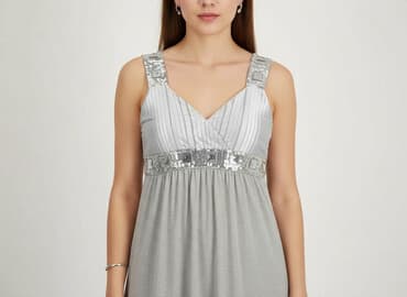 sukienki na wesele z cekinami allegro: Sukienka damska, rozmiar S — 5