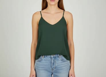 zielona koszulka zara: New Look, Top damski, rozmiar M — 6