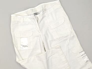 hm joggery damskie: Spodnie cargo damskie, rozmiar L — 1