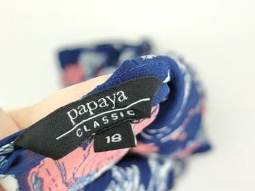elegancka tunika plus size: Papaya, Tunika damska, rozmiar 3XL — 4