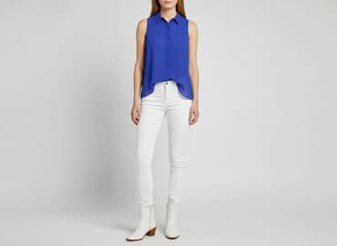 bluzki z krótkim rękawem dla chłopca: Bluzka damska, rozmiar M — 6