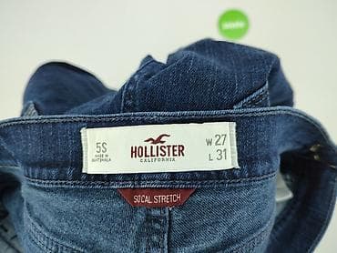 majtki hollister: Hollister, Jeansy damskie, rozmiar S — 4