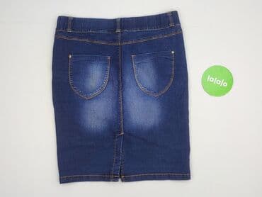 spódniczka jeansowe plisowane: Spódnica damska, rozmiar L — 3