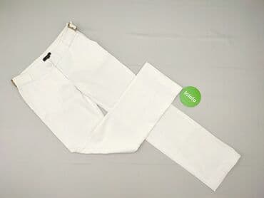 białe spodnie damskie mohito: MNG Suit, Spodnie materiałowe damskie, rozmiar S — 2