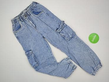 pull and bear cargo: Spodnie jeansowe, Reserved, 12 lat, 146/152, stan - Bardzo dobry — 2