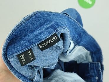 obcisła sukienka bershka: Bodyflirt, Jeansy damskie, M — 4