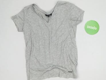 białe t shirty z dekoltem v: Top Secret, T-shirt damski, rozmiar S — 3