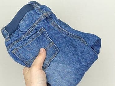 stradivarious stroje kąpielowe: Spodnie jeansowe, H&M, 9-12 miesięcy, stan - Idealny — 6
