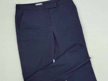 jaki kolor rajstop do granatowej sukienki: H&M, Spodnie materiałowe damskie, rozmiar S — 1