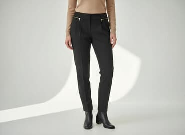 taranko jeansy: Taranko, Spodnie materiałowe damskie, rozmiar M — 8