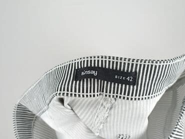 spodnie bojówki damskie sinsay: Sinsay, Spodnie materiałowe damskie, rozmiar XL — 4