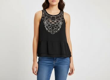 topy z piórami: American Eagle, Top damski, rozmiar M — 7