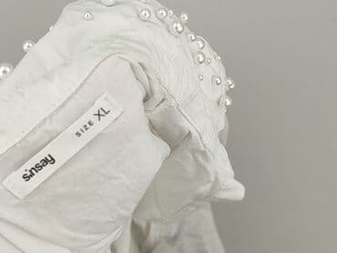 koszulki z długim rękawem damskie armani exchange: Sinsay, Koszula damska, rozmiar XL — 4