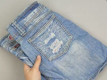 spodenko spódniczka jeans: First, Spódnica damska, rozmiar L — 6