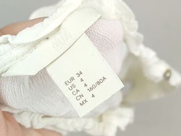 biala sukienka hm: H&M, Women`s shirt, size XS (EU 34) — 4