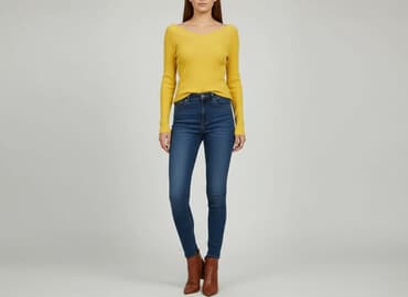 nylon sweter: Amisu, Sweter damski, rozmiar M — 6